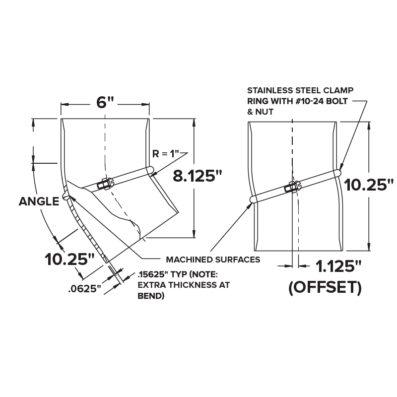 Kice Cast Iron Rotajust Elbow Kice Industries, Inc
